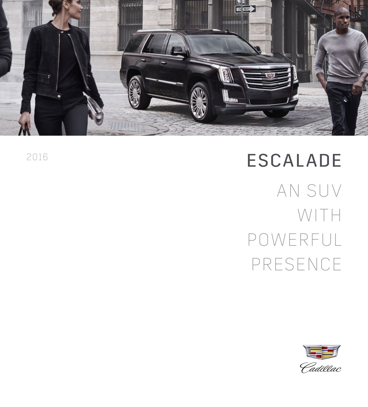 2016 Cadillac Escalade Brochure